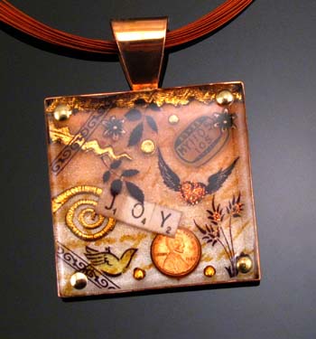 Copper Collage by Lisa Pavelka